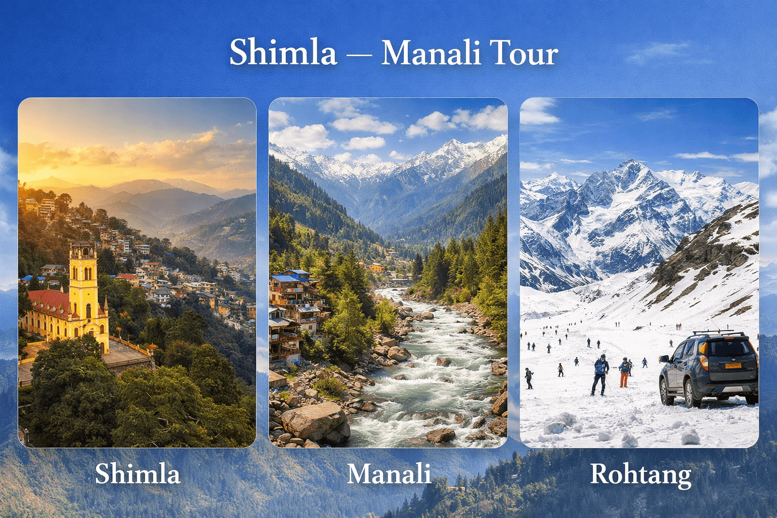 Shimla — Manali Tour